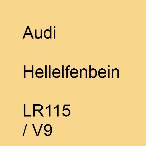 Audi, Hellelfenbein, LR115 / V9.